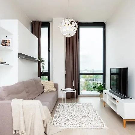 公寓 Modern With A View Over
